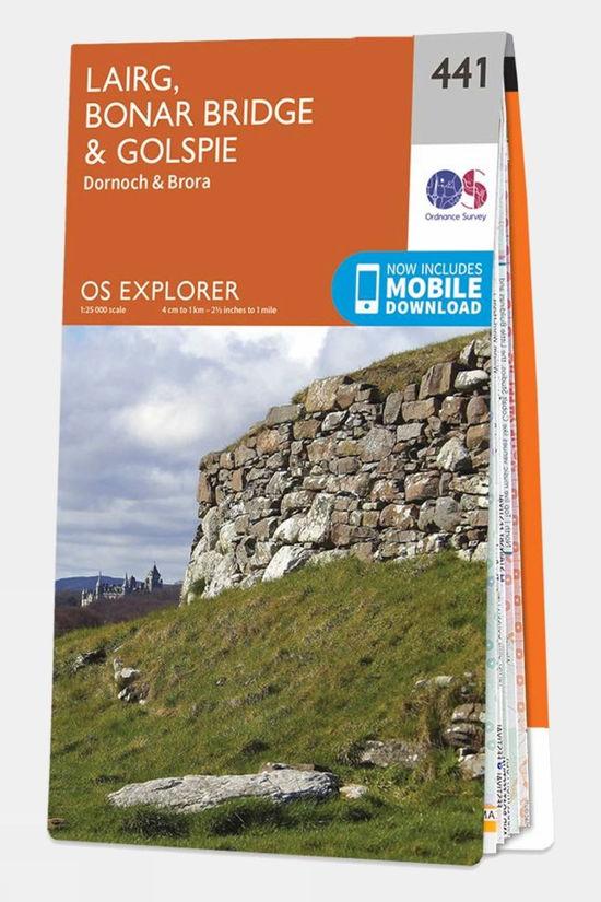Explorer Map 441 Lairg Bonar Bridge and Golspie