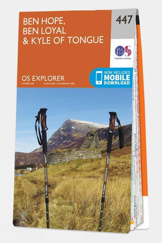 Explorer Map 447 Ben Hope Ben Loyal and Kyle of Tongue