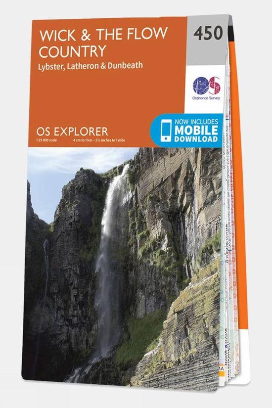 Explorer Map 450 Wick and The Flow Country