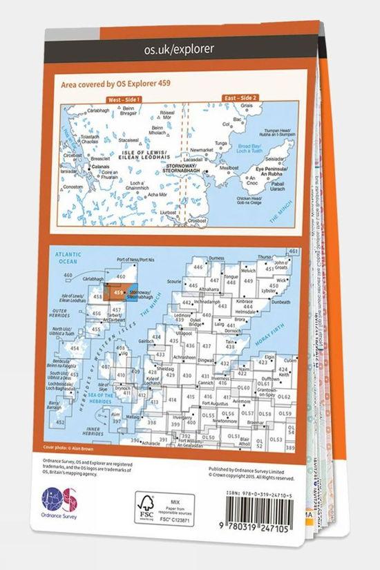 Explorer Map 459 Central Lewis And Stornoway