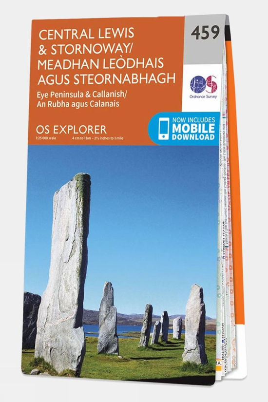 Explorer Map 459 Central Lewis and Stornoway