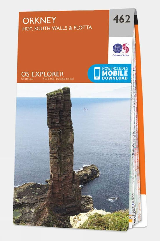 Explorer Map 462 Orkney - Hoy South Walls and Flotta