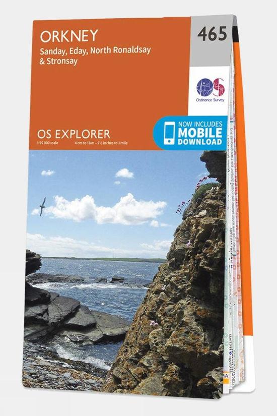 Explorer Map 465 Orkney - Sanday Eday North Ronaldsay and Stronsay