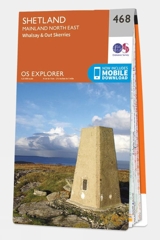 Explorer Map 468 Shetland - Mainland North East