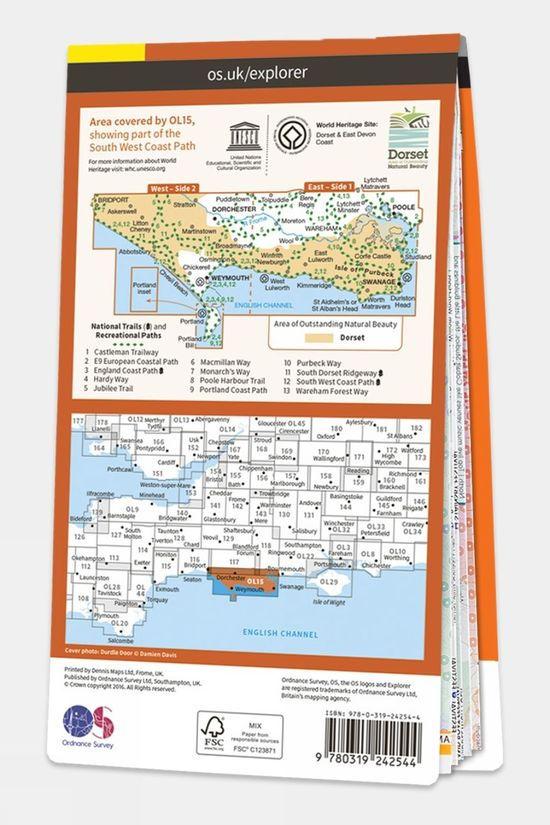 Explorer Map OL15 Purbeck And South Dorset