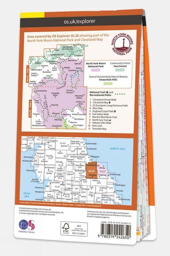 Explorer Map OL26 North York Moors - Western Area