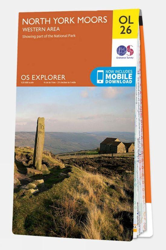 Explorer Map OL26 North York Moors - Western Area