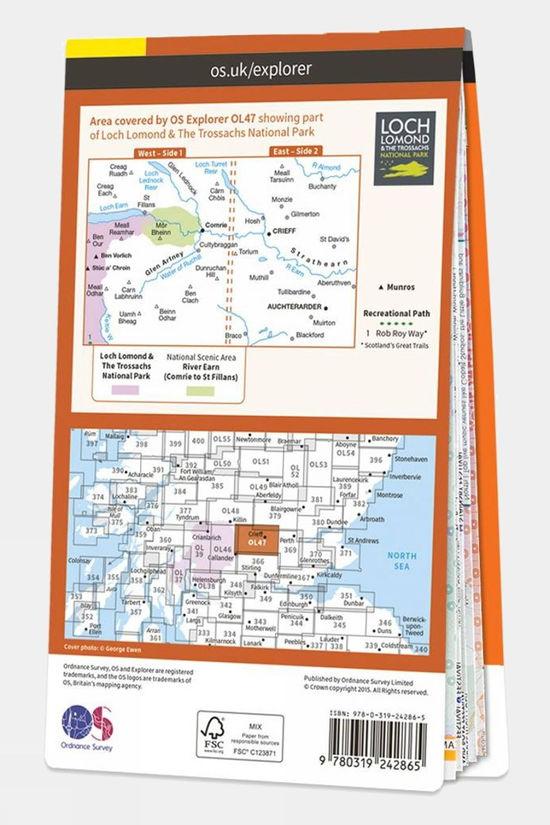 Explorer Map OL47 Crieff Comrie And Glen Artney