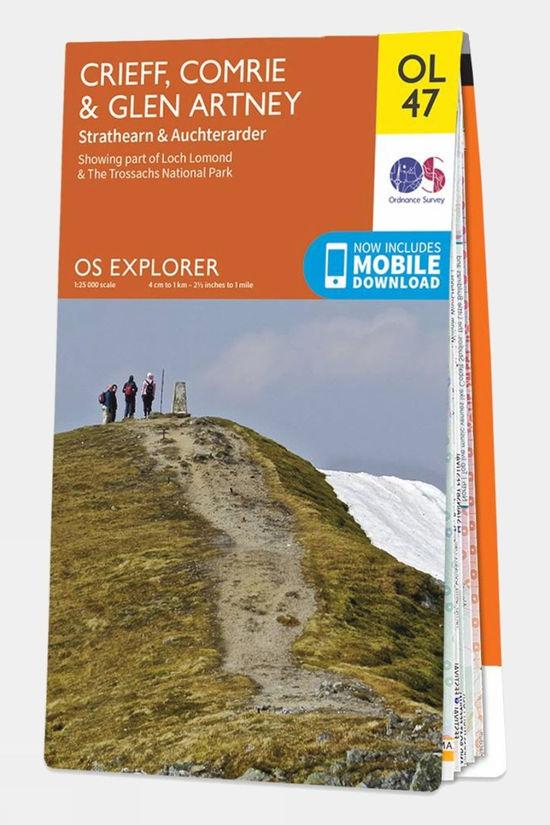 Explorer Map OL47 Crieff Comrie and Glen Artney