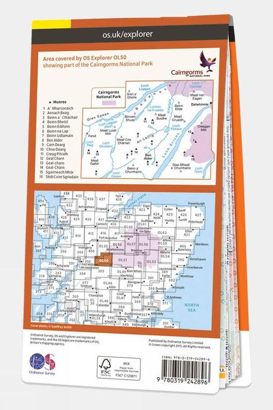 Explorer Map OL50 Ben Alder Loch Ericht And Loch Laggan