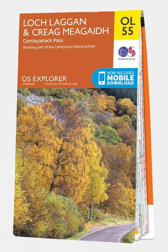 Explorer Map OL55 Loch Laggan and Creag Meagaidh