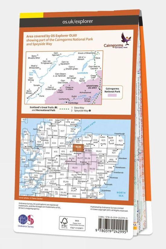 Explorer Map OL60 Lochindorb Grantown-on-Spey And Carrbridge