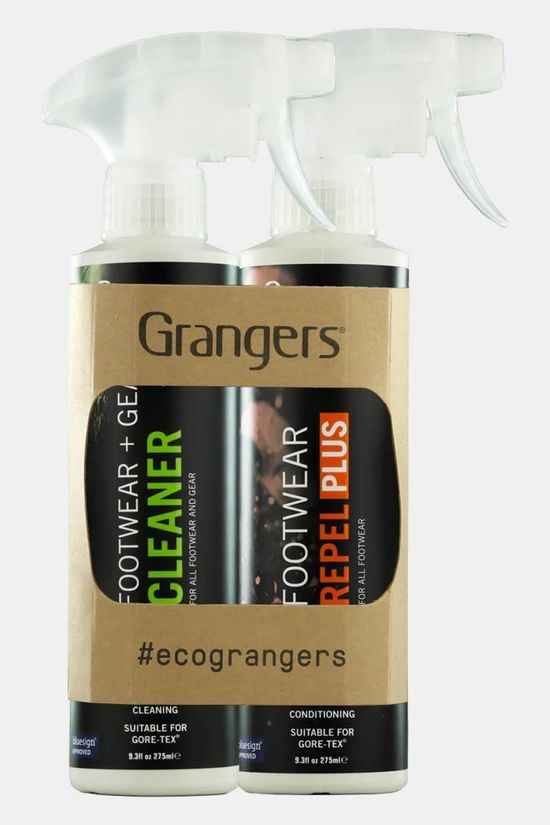 Footwear+ Gear Cleaner and Footwear Repel Plus Eco Twin Pack