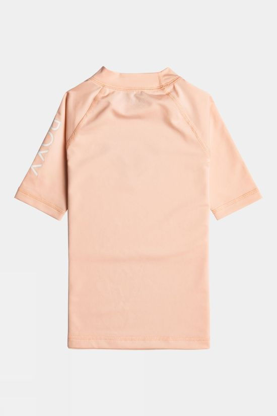 Girls Whole Hearted Short Sleeve Rashguard