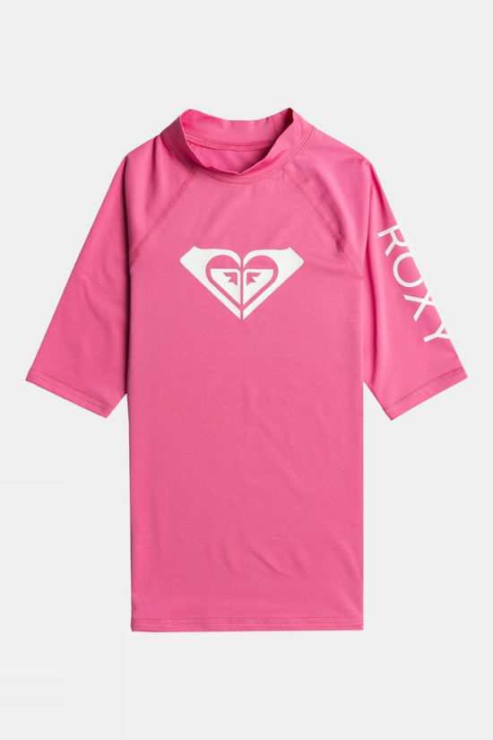 Girls Wholehearted Short Sleeve Rash Vest 14+