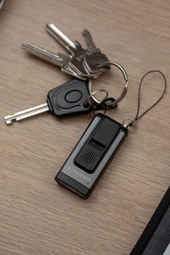 K6R Rechargeable USB-A Strobe & Alarm Safety Keyring