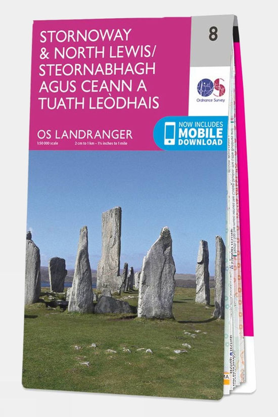 Landranger Map 08 Stornoway and North Lewis