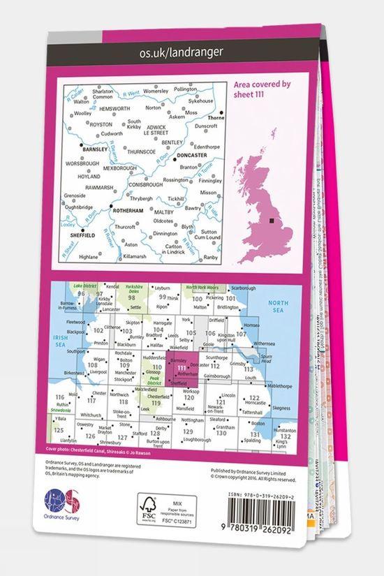 Landranger Map 111 Sheffield And Doncaster