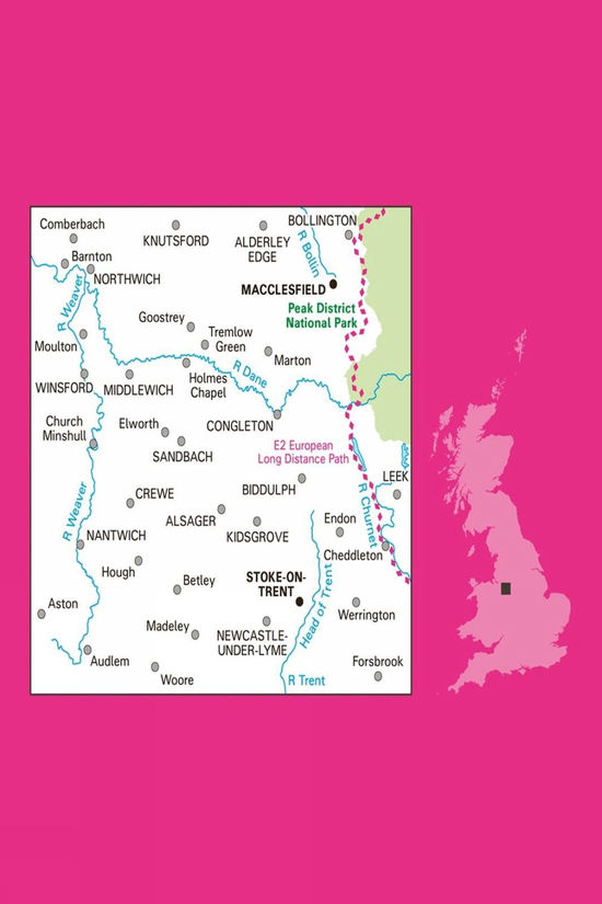 Landranger Map 118 Stoke-on-Trent And Macclesfield