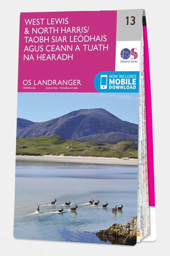 Landranger Map 13 West Lewis and North Harris