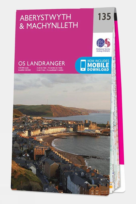 Landranger Map 135 Aberystwyth and Machynlleth