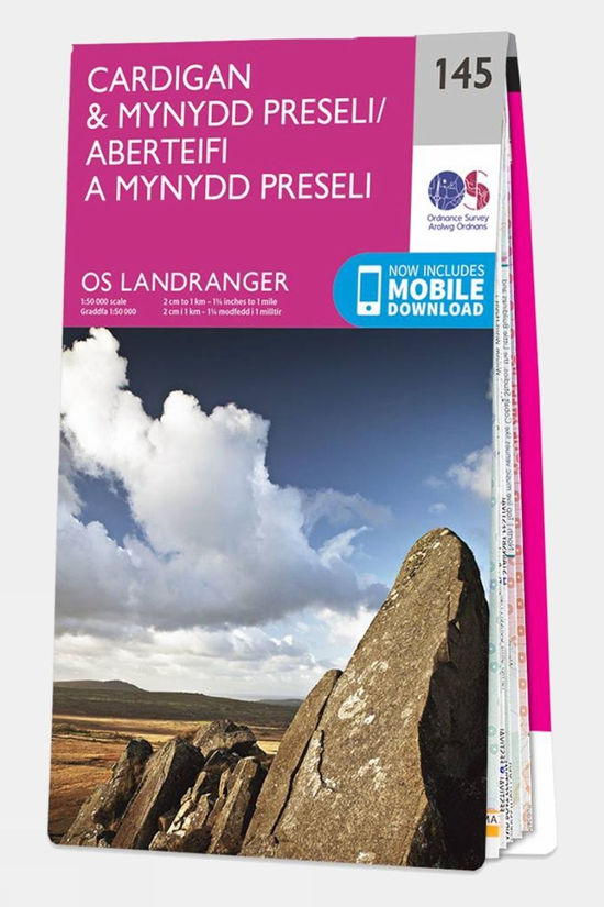 Landranger Map 145 Cardigan and Mynydd Preseli