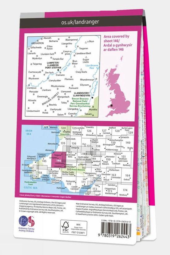 Landranger Map 146 Lampeter And Llandovery