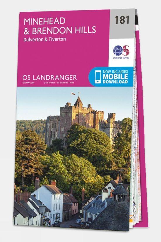 Landranger Map 181 Minehead And Brendon Hills