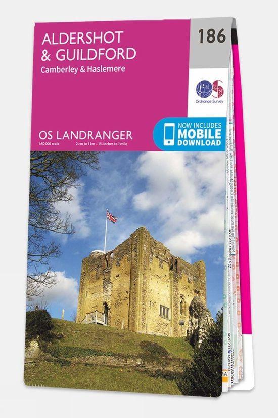 Landranger Map 186 Aldershot and Guildford