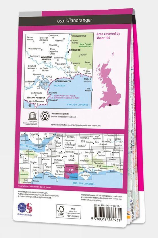 Landranger Map 195 Bournemouth And Purbeck