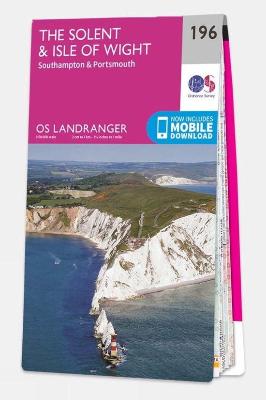 Landranger Map 196 The Solent and Isle of Wight
