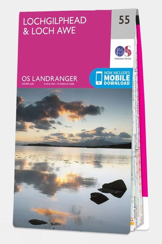 Landranger Map 55 Lochgilphead and Loch Awe