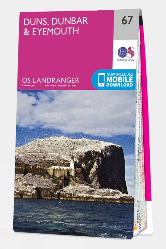 Landranger Map 67 Duns Dunbar and Eyemouth
