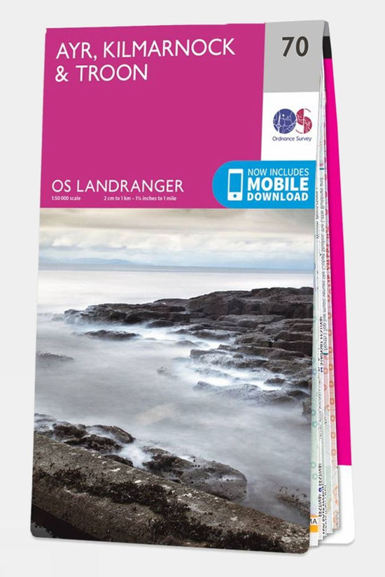 Landranger Map 70 Ayr Kilmarnock and Troon