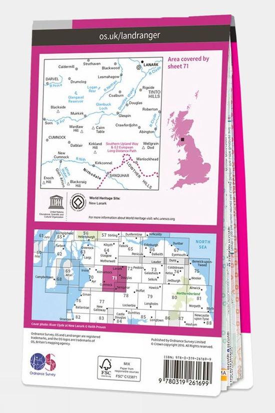 Landranger Map 71 Lanark And Upper Nithsdale