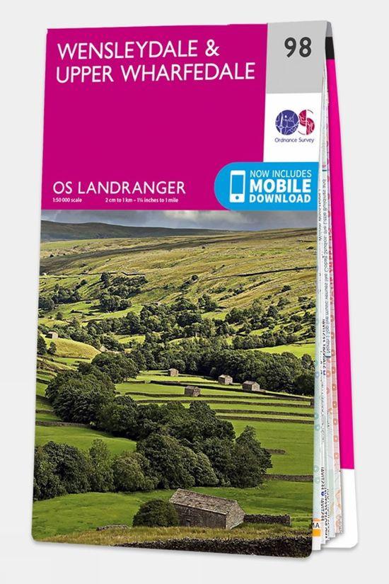 Landranger Map 98 Wensleydale and Upper Wharfedale
