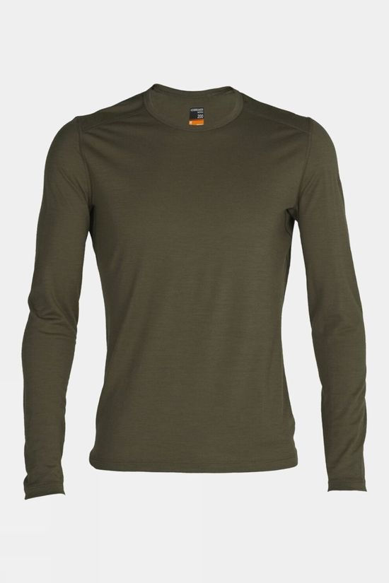 Mens 200 Oasis Long Sleeve Crewe Base LayerTop