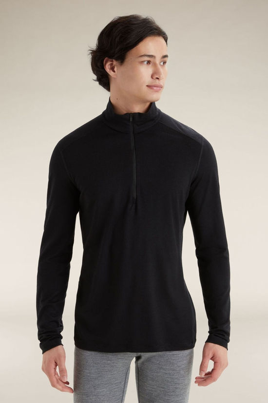 Mens 200 Oasis Long Sleeve Half Zip Thermal Top