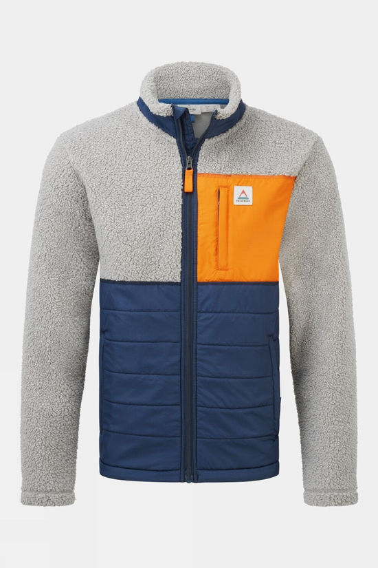 Mens Born Explorer Recycled Polar-Lined Sherpa Fleece
