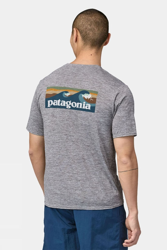 Mens Capilene Cool Daily Waters Graphic T-Shirt