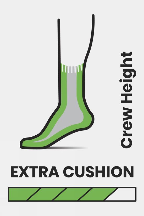Mens Classic Edition Extra Cushion Crew Socks