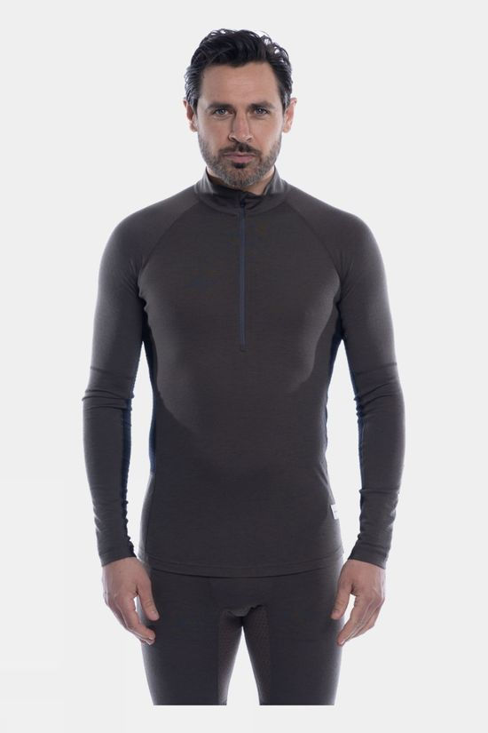 Mens Flatiron 185 Quarter Zip Base Layer Top