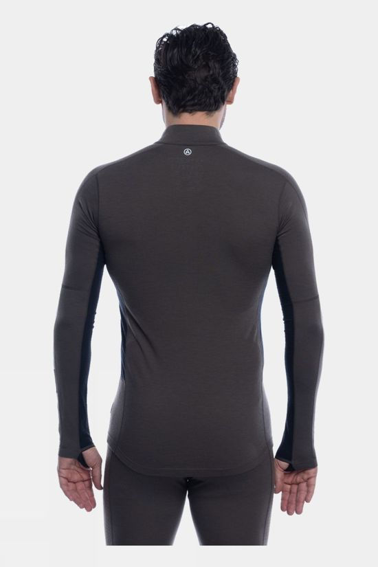 Mens Flatiron 185 Quarter Zip Base Layer Top