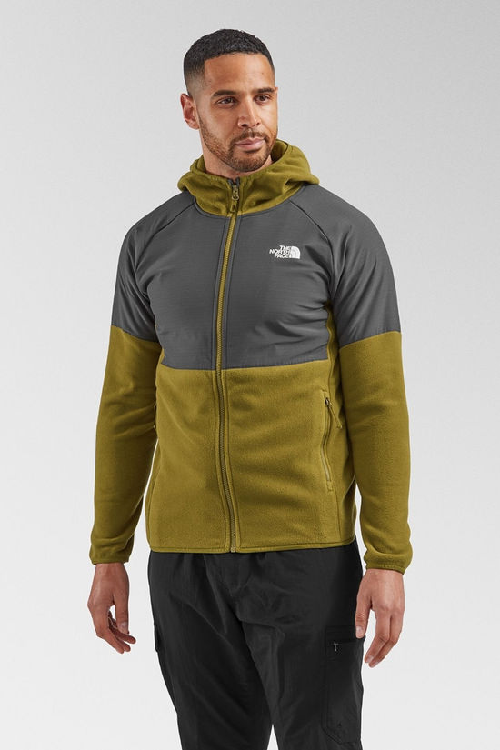 Mens Glacier Heavyweight Hooded Fleece Jacket