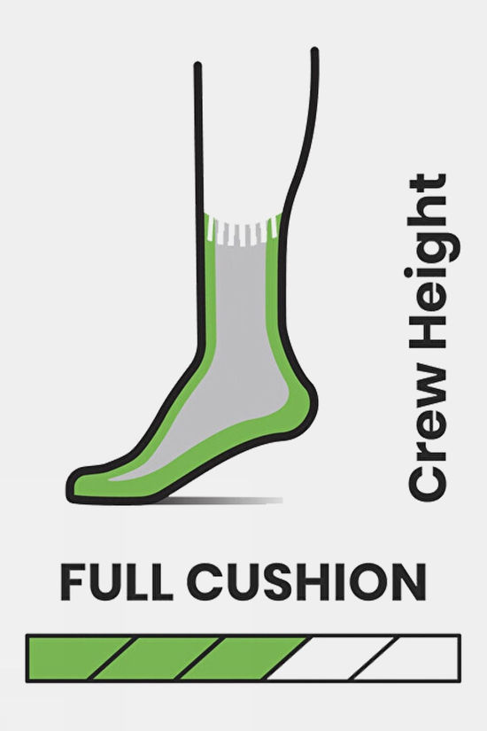 Mens Hike Classic Edition Full Cushion 2nd Cut Crew Socks