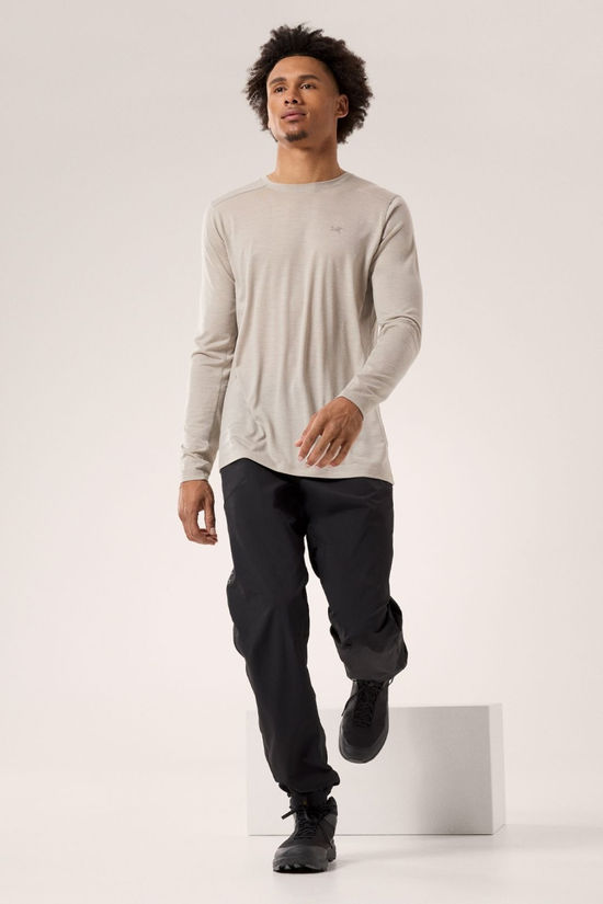 Mens Ionia Merino Wool Long Sleeve T-Shirt