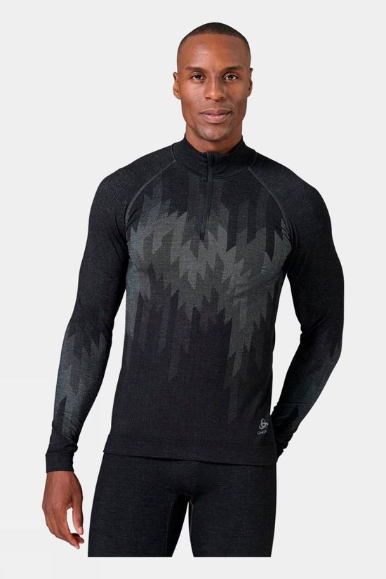 Mens Kinship 200 Long Sleeve Half Zip Base Layer Top