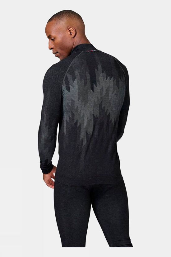 Mens Kinship 200 Long Sleeve Half Zip Base Layer Top