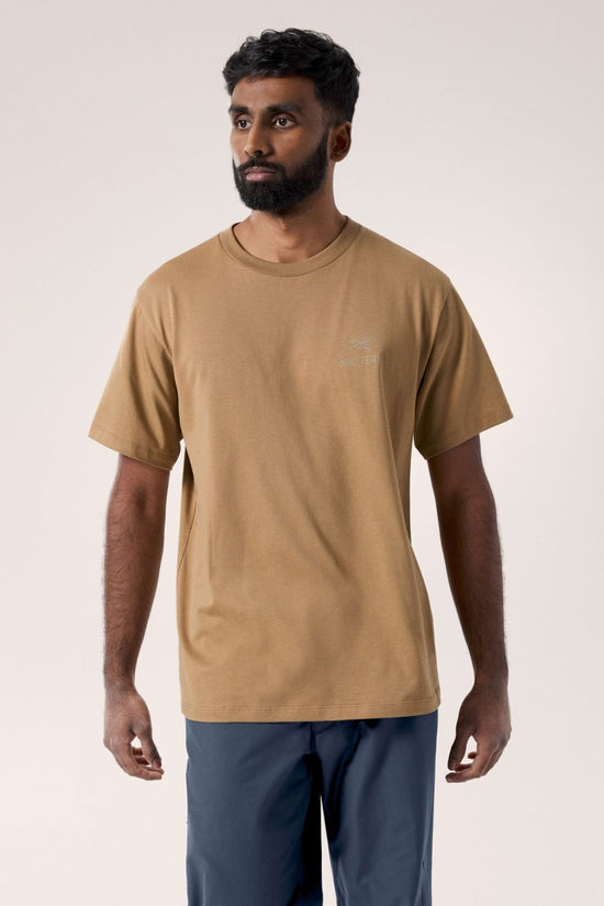 Mens Kragg SL Cotton Bird Word Short Sleeve T-Shirt