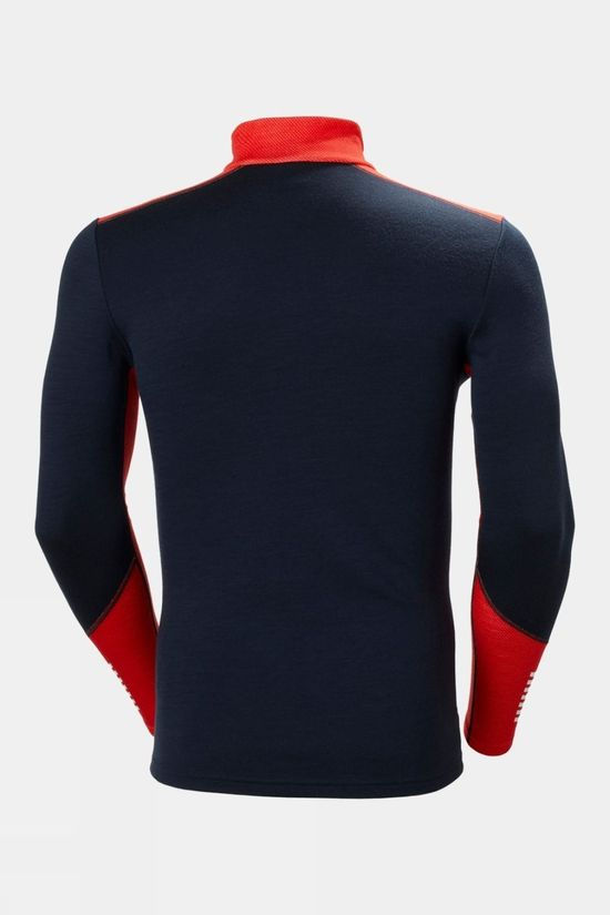 Mens Lifa Merino Midweight Half-Zip Base Layer Top